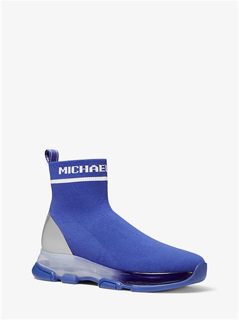 michael kors kendra reflective stretch knit sock sneaker|Michael Michael Kors Kendra Reflective Stretch Knit Sock .